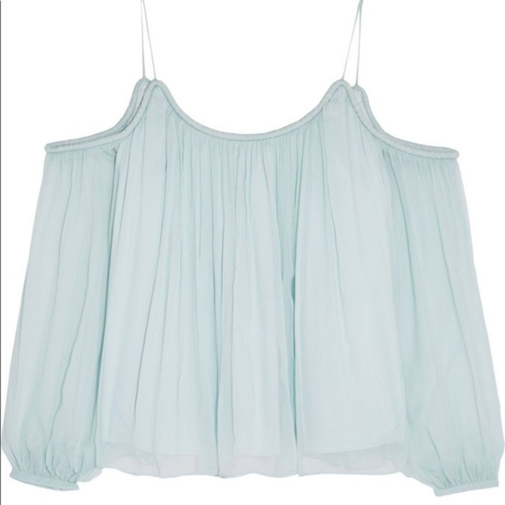 FIRM PRICE♥️Elizabeth and James Maylin Off Shoulder Silk - Picture 3 of 5